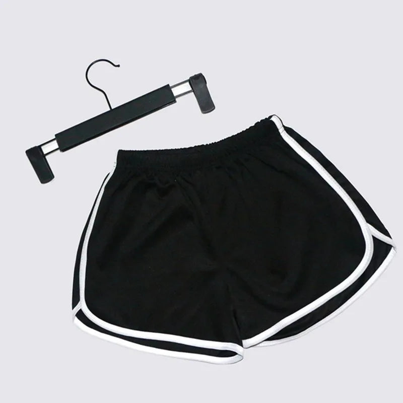 Shorts simples femininos para ioga em casa, praia, férias, calças casuais femininas, esportes, treinamento abrangente, calças fitness